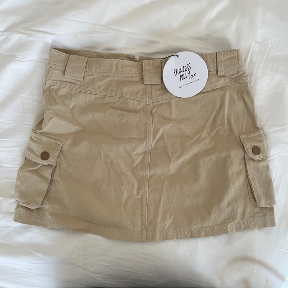 Princess Polly Lydie Cargo Mini Skirt Tan - Picture 4 of 4